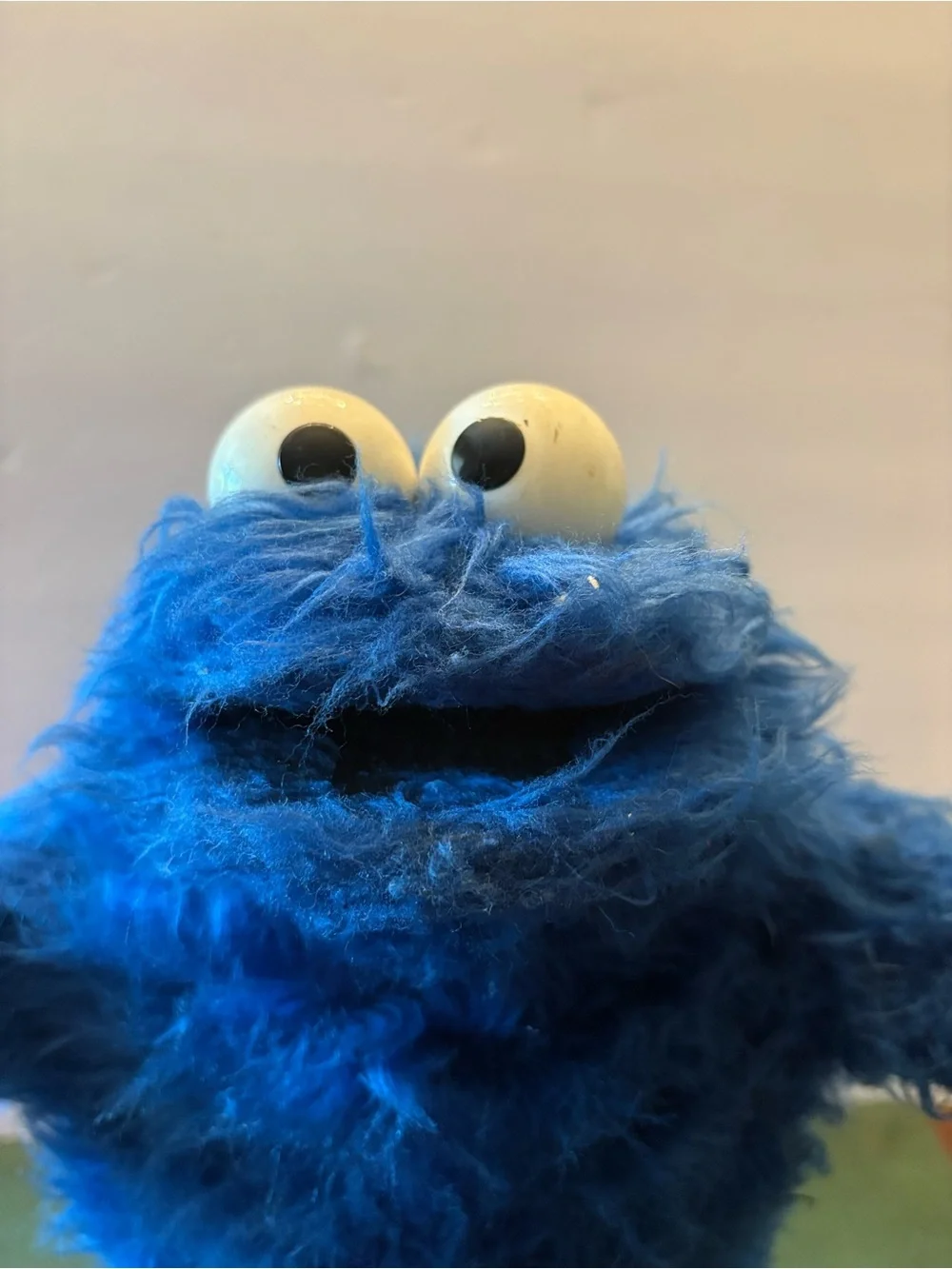 1970s Cookie Monster Hand Puppet